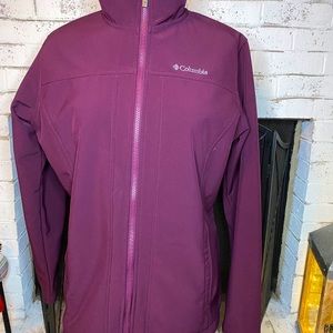 Purple Columbia Jacket SZ Large